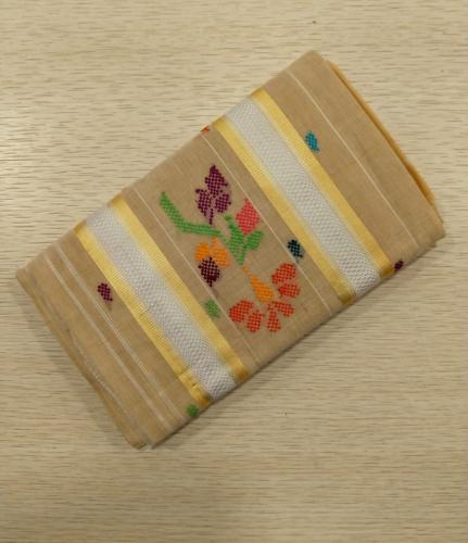 SAREES TIRUNELVELI RAYONxCOTTON Mix CHEDI BUTTA 550 cms SLNC